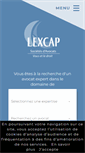 Mobile Screenshot of lexcap-avocats.com